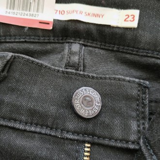 
Подростковые джинсы LEVIS 710 W23 L32 
Оригинал из США
Последняя пара!
 Levi's . . фото 9