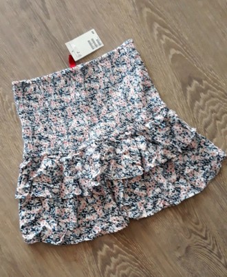 Юбка с воланами H&M для девочки 7/8 лет. Вышгород. фото 1 Юбка с воланами H&M для девочки 7/8 лет. Вышгород. фото 1