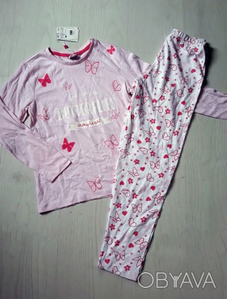 
Детская пижама из коллекции OVS. Италия
- Прямой фасон.
- Резинка в поясе.
Сост. . фото 1