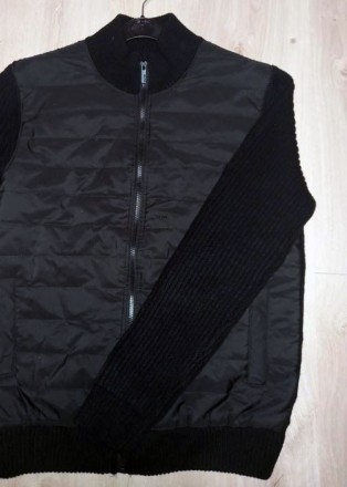 Куртка-кофта, ветровка Рrimark. Спереди плащевка, спинка и рукава вязка.
Размеры. . фото 3