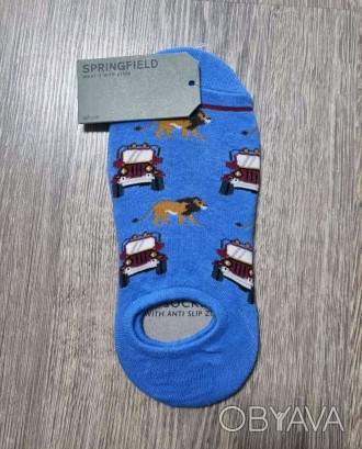Бавовняні шкарпетки-сліди хорошої якості, з силіконом
Колір синій
Розмір ― 43-46. . фото 1