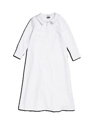 Біла котонова сукня для дівчаток KappAhi
Заміри по виробу:
зріст 122/128: довжин. . фото 2