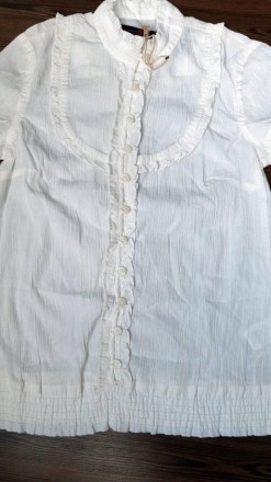 Блузка жіноча Tom Tailor
Матеріал: 100% бавовна
	Розмір р.ХS/S -Довжина виробу: . . фото 4