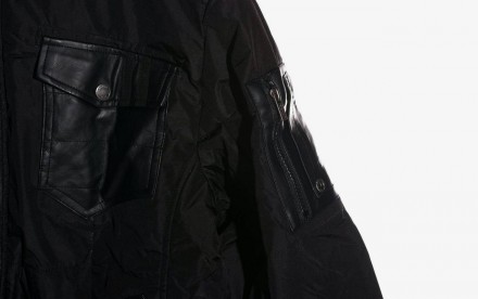 Куртка мужская осень-зима RG 512 Франция p.L комбинированная . Утеплена синтепон. . фото 5