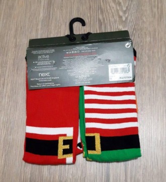 новорічні шкарпетки бавовна 2 шт 44-45 розмір набір дуже гарний на подарунок. . фото 3