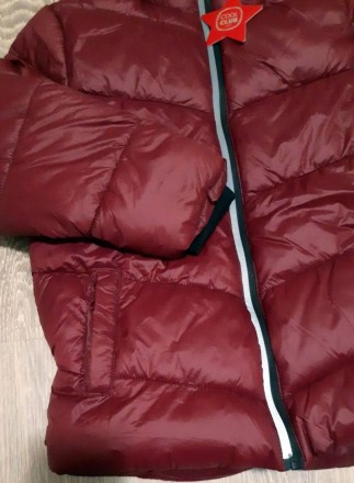 Cool club модная зимняя куртка для девочки 128 рост наполнитель-синтепон. Подкла. . фото 3