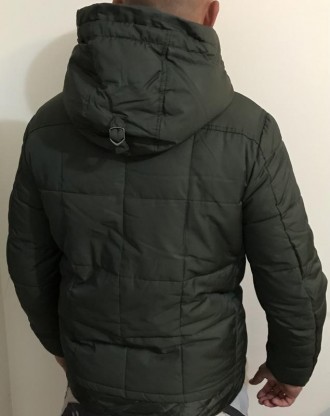 Стильная итальянская куртка от бренда Sorbino. Чорний
Спереди 2 кармана на молни. . фото 6