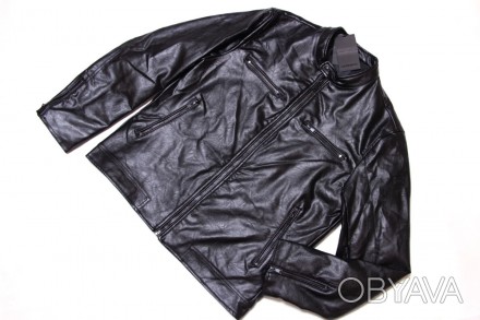 Стильна куртка італійського бренду SORBINO. Глибокий темно-коричневий, лаконічни. . фото 1