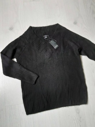 Esmara светр в'язаний чорний жіночий р.М -40/42
Склад: 75% поліакрил, 25% поліам. . фото 2