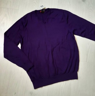 Фірмовий чоловічий светр ,реглан 100% merino wool шерсть мериноса .Модель для чо. . фото 2