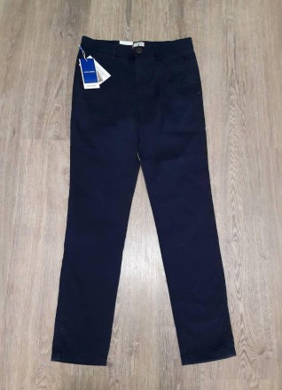Котоновые брюки Jack & Jones мужские синие р. 29. Высокое качество изготовления,. . фото 2