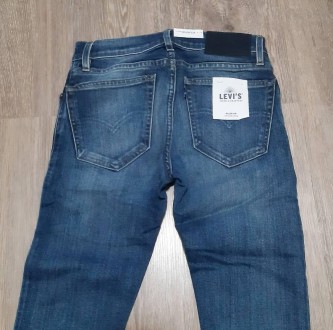 Стрейчевые джинсы Фирма Levis . 
Размер 23 - длинна 100 см, шаговый 77 см, пояс . . фото 3