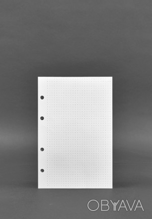 Внутрішній блок паперу для шкіряних софт-буків BlankNote на кільцях BN-SB-9.0.
Р. . фото 1
