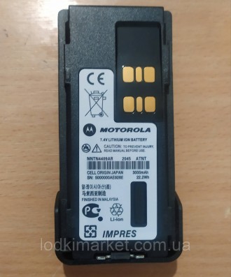 Усиленный аккумулятор для радиостанции Motorola NNTN4409AR 3000 mAh
Если у Вас в. . фото 2