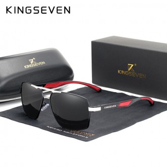 Оригинальные, поляризационные, солнцезащитные очки KINGSEVEN N7719 имеют эксклюз. . фото 2