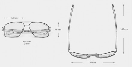 Оригінальні, поляризаційні, сонцезахисні окуляри KINGSEVEN N7719 мають ексклюзив. . фото 8