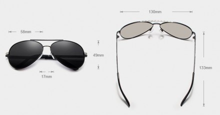 Оригинальные, поляризационные, солнцезащитные очки KINGSEVEN NK7840 для мужчин и. . фото 7