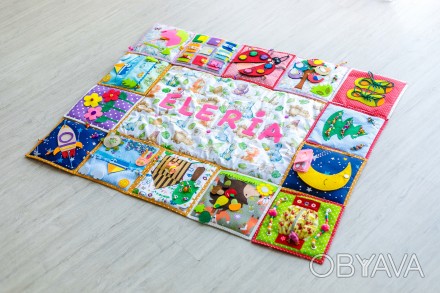 Дитячий килим для гри(детский развивающий коврик)