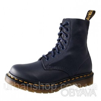 черевики Dr. Martens - 8 вушко - Паскаль Плаття Блюз Вірджинія Взуття з 8-дюймов. . фото 1