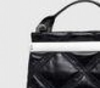 Маленька сумочка з колекції Karl Lagerfeld. Застібна модель виготовлена із натур. . фото 4