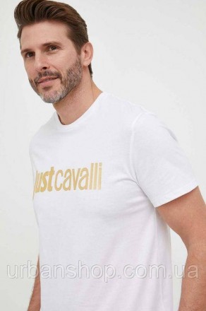 Легка футболка з колекції Just Cavalli виконана з комфортного трикотажу. Модель . . фото 7
