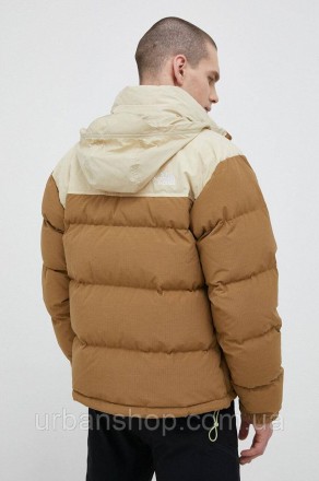 Спортивна пухова куртка з колекції The North Face. Утеплена модель виконана з ві. . фото 4