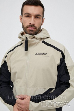 Куртка outdoor з колекції adidas TERREX. Неутеплена модель виконана з водонепрон. . фото 1
