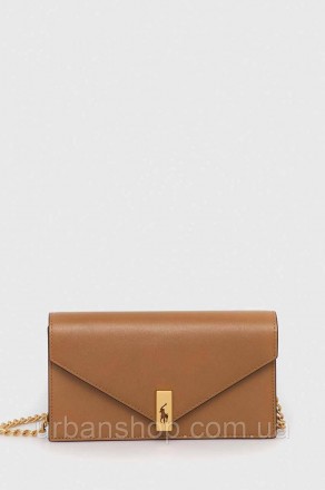 Маленька сумочка із колекції Polo Ralph Lauren. Застібна модель виготовлена із н. . фото 2