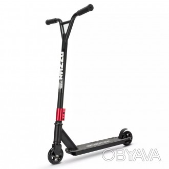 Трюковий самокат Razzo GO CITY 100 мм. алюмінієвий HST1-100 Black/Red