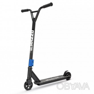 Трюковий самокат Razzo GO CITY 100 мм. алюмінієвий HST1-100 Black/Blue
