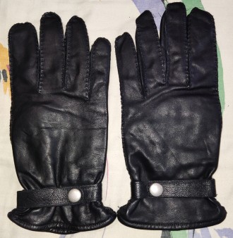Кожаные перчатки St. Michael, made in Germany, размер-L, ширина-11.5см, средний . . фото 4