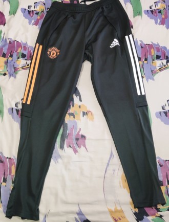 Футбольный спортивный костюм Adidas FC Manchester United, размер-S,  длина кофты. . фото 9