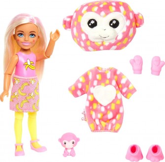 Ляльки Barbie Cutie Reveal Jungle Series Chelsea пропонують наймиліший досвід ро. . фото 5