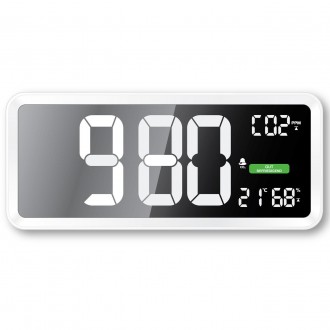 Метеостанція кімнатна Technoline WL1040 White (WL1040) барометр,гігрометр,термометр,годинник. . фото 3 Високий рівень CO2 у повітрі знижує здатність концентруватися, працювати і навіт. . фото 3