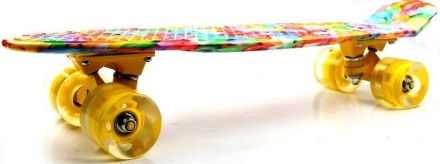 Penny Board "Caramel" - универсальная модель пенниборда с рисунком, прекрасно по. . фото 3