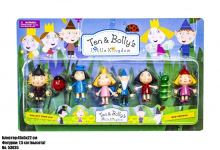 Фигурки в блистере BEN & HOLLY 53035 оптом. Ананьїв. фото 1 Фигурки в блистере BEN & HOLLY 53035 оптом. Ананьїв. фото 1