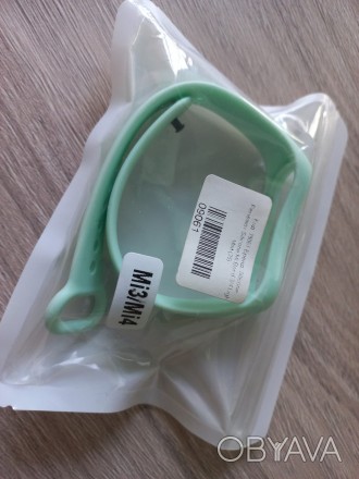 Ремешок Silicone Mi Band 3/4 Light Mint (35)