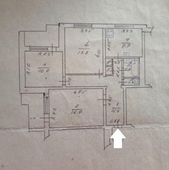 4557-ЮЛ Продам 3 комнатную квартиру на Салтовке
Медкомплекс 625 м/р
Салтовское ш. . фото 10