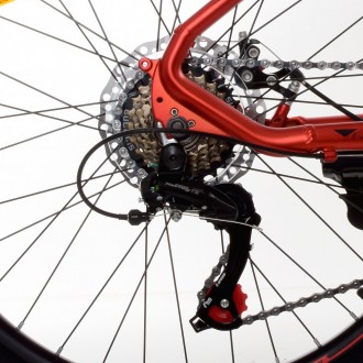 Велосипед горный 26 дюймов, рама алюминиевая 19", Shimano G26VELOCITY A26.2
 
	
. . фото 6
