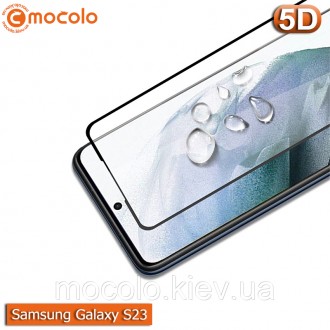 Защитное 2.5D стекло С ПОЛНЫМ КЛЕЕМ по всей поверхности Mocolo 9H Samsung Galaxy. . фото 6