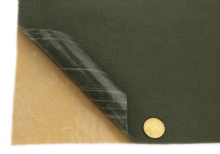  Карпет-самоклейка велюровый темная олива, для авто 
 Карпет на клею представляе. . фото 2