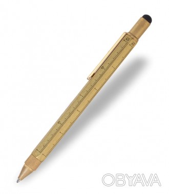 Зручна та функціональна ручка серії CONSTRUCTION Корпус ручки виготовлений з лат. . фото 1