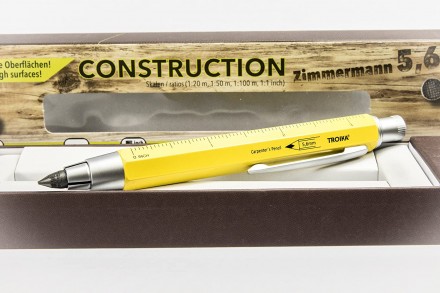 Змінний стрижень нового олівця CARPENTERS PENCIL має товщину 5,6 мм.• точил. . фото 4