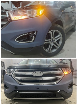 Бампер передний, верхняя часть Ford Edge (Форд Эдж) 2015, 2016, 2017, 2018 
Код . . фото 11