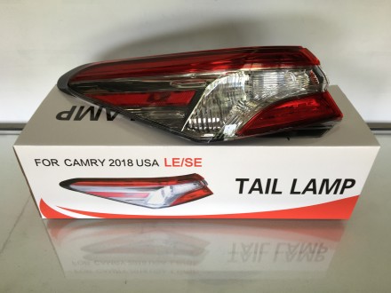 Фонарь внешний левый Toyota Camry V70 (Тойота Камри) 2018, 2019, 2020 USA LE/SE . . фото 4