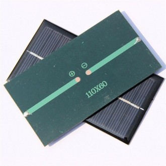 
Ця мініпанель сонячних батарей, виготовлена з полікристалічних матеріалів, може. . фото 3