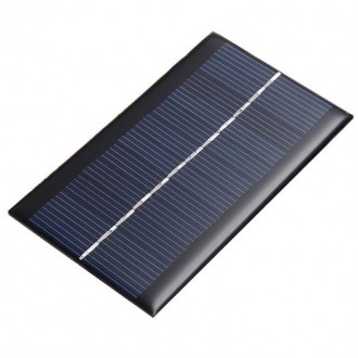 
Ця мініпанель сонячних батарей, виготовлена з полікристалічних матеріалів, може. . фото 2
