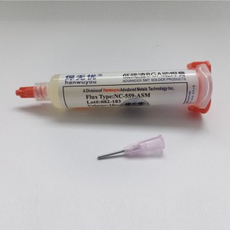 Флюс-гель Amtech NC-559-ASM 10 мл + голка Флюс для пайки мікросхем Паяльний флюс. Кропивницкий. фото 1 Флюс-гель Amtech NC-559-ASM 10 мл + голка Флюс для пайки мікросхем Паяльний флюс. Кропивницкий. фото 1