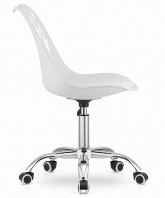 Крісло поворотний стілець на колесах PRINT білий колір
Функціональне крісло, що . . фото 5