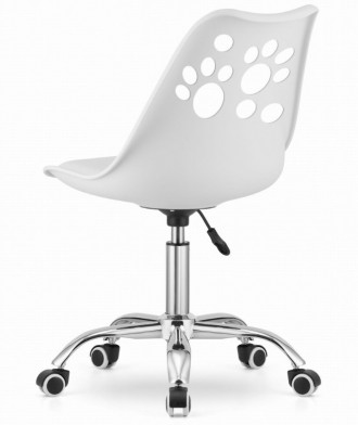Крісло поворотний стілець на колесах PRINT білий колір
Функціональне крісло, що . . фото 3